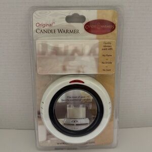 Candle Warmers Auto Shutoff Electric Candle Warmer - White